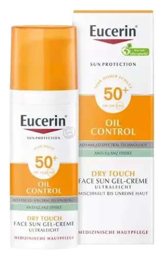 Eucerin Oil Control Face Sun Gel-Creme LSF 50+