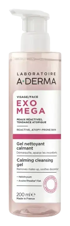 A-derma Exomega Calming Cleansing Gel