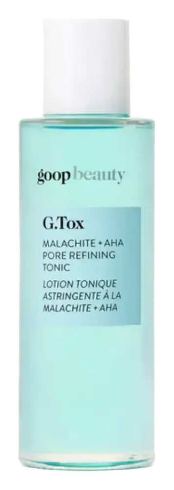 Goop Beauty G.Tox Malachite + AHA Pore Refining Tonic