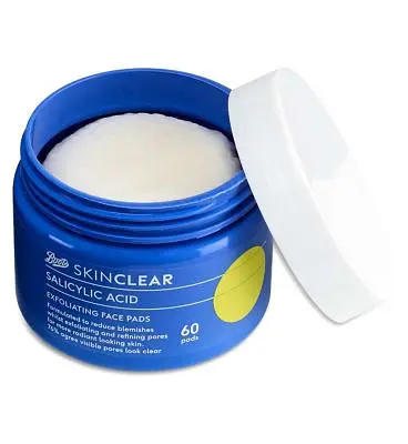 Boots Skin Clear With Salicylic Acid Exfoliating Face Pads