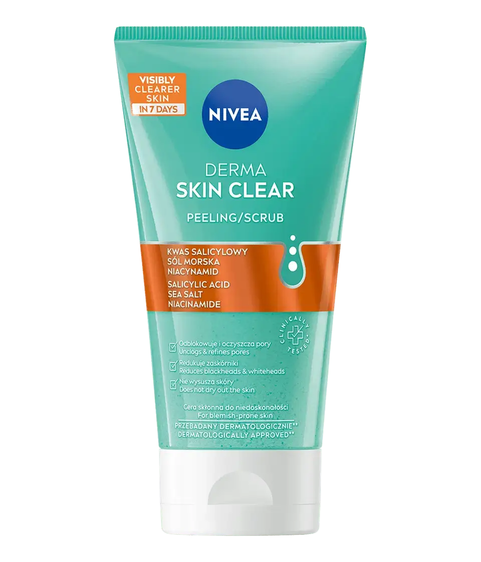 Nivea Derma Skin Clear Scrub Poland