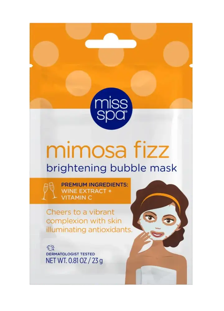 Miss Spa Mimosa Fizz Brightening Bubble Mask