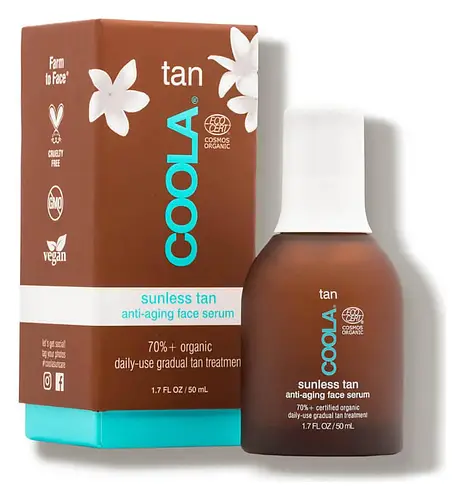 COOLA Organic Sunless Tan Anti-Aging Face Serum