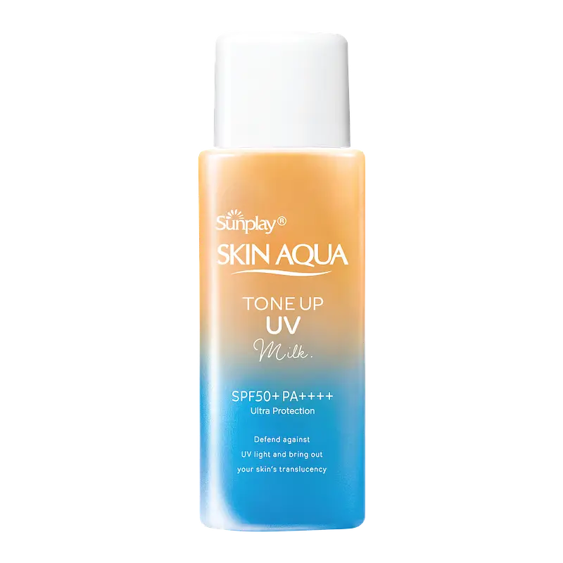 Sunplay Skin Aqua Tone Up UV Milk SPF 50+ Latte Beige
