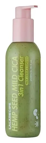 Lalarecipe Hemp Seed Mild Cica 3 In 1 Cleanser