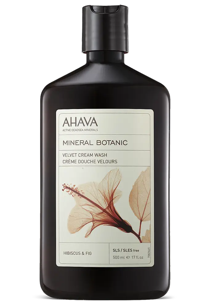 AHAVA Mineral Botanic Velvet Cream Wash Hibiscus & Fig
