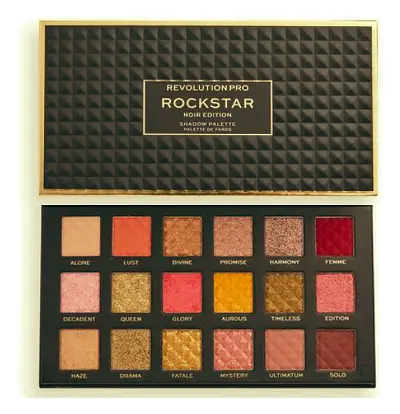 Revolution Beauty Rockstar Eyeshadow Palette Noir Edition
