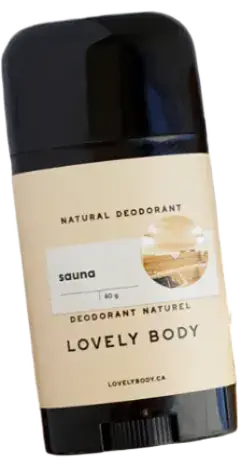 Lovely Body Sauna Deodorant Stick Natural