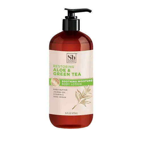 Soapbox Restoring Aloe & Green Tea Body Lotion