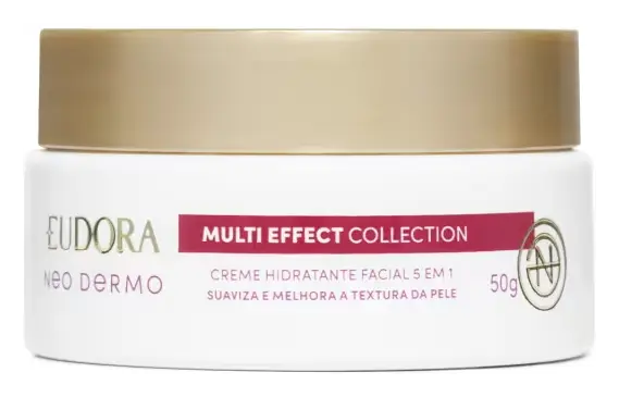 Eudora Creme Hidratante Facial 5 Em 1 Neo Dermo Multi Effect Collection