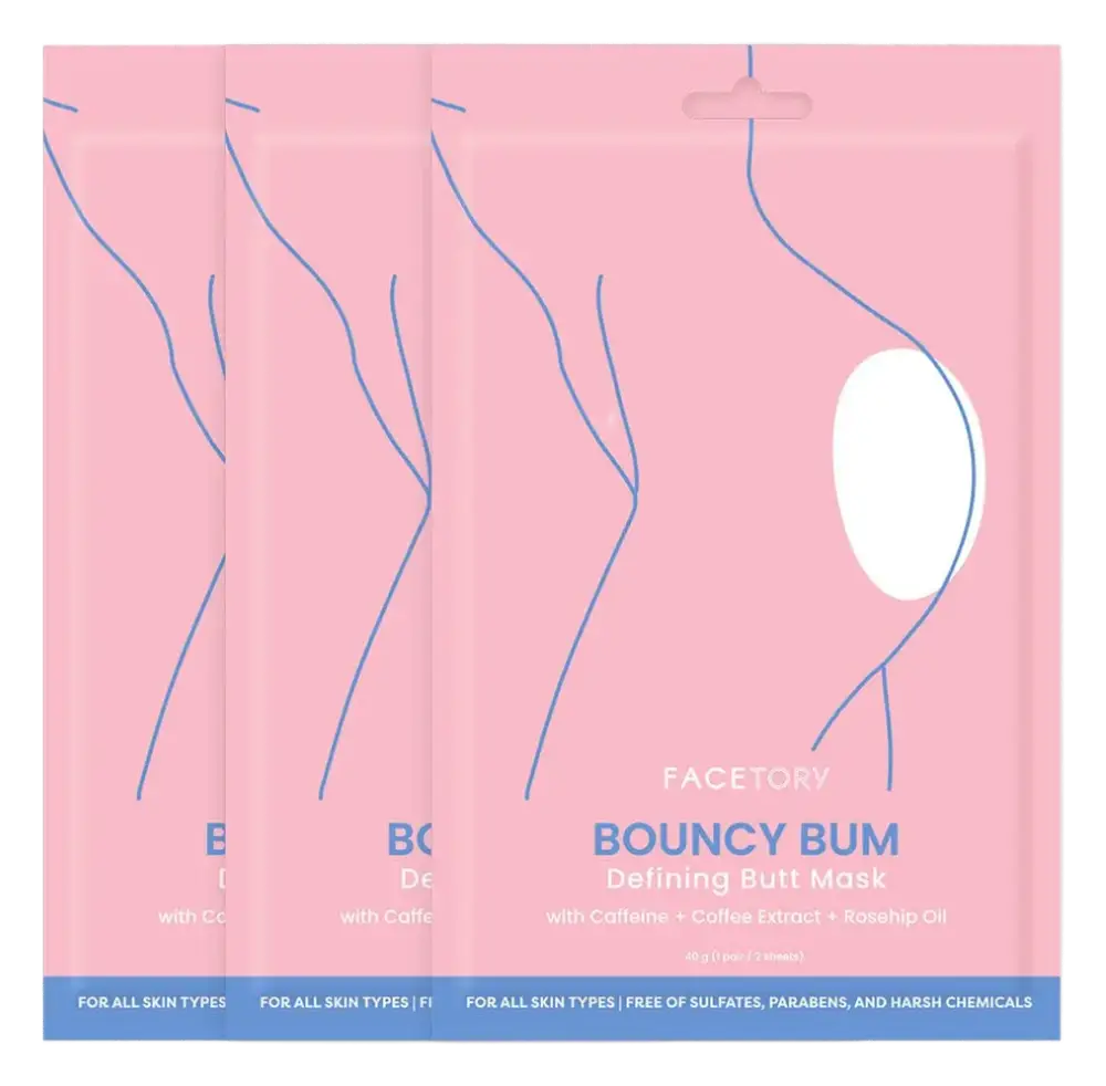 Facetory Bouncy Bum Defining Butt Mask- Caffeine and Rosehip Oil