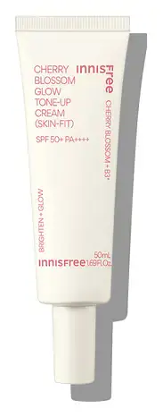 innisfree Cherry Blossom Glow Tone-Up Cream (Skin-Fit) SPF 50+