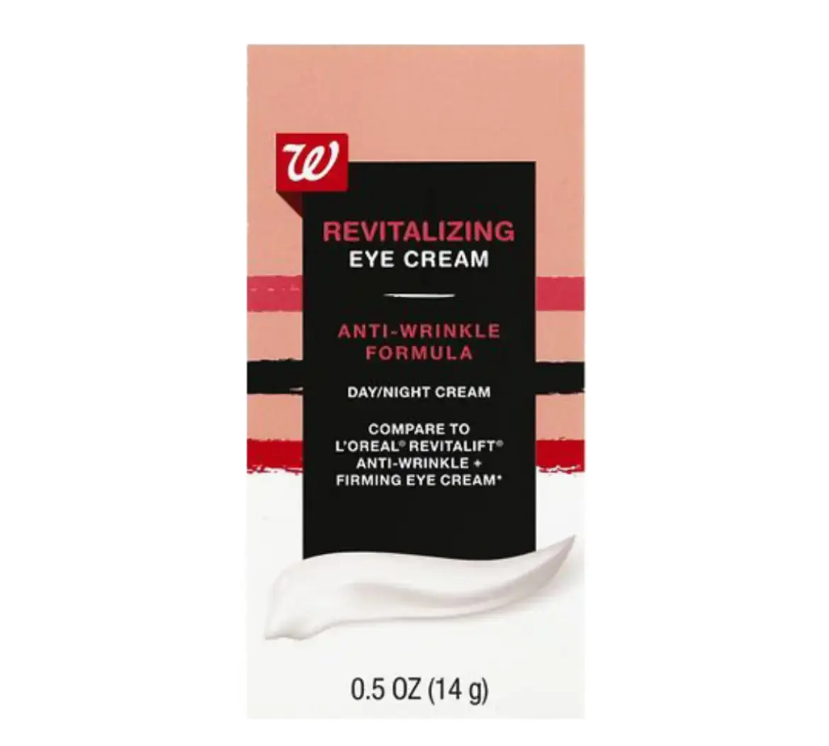 Walgreens Revitalizing Eye Cream