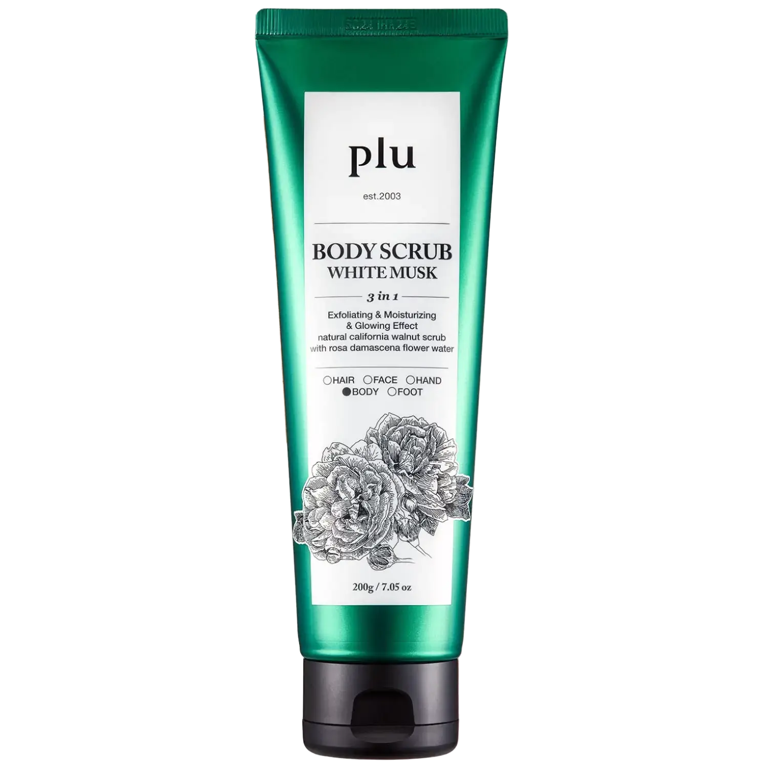 PLU 3 In 1 Body Scrub White Musk