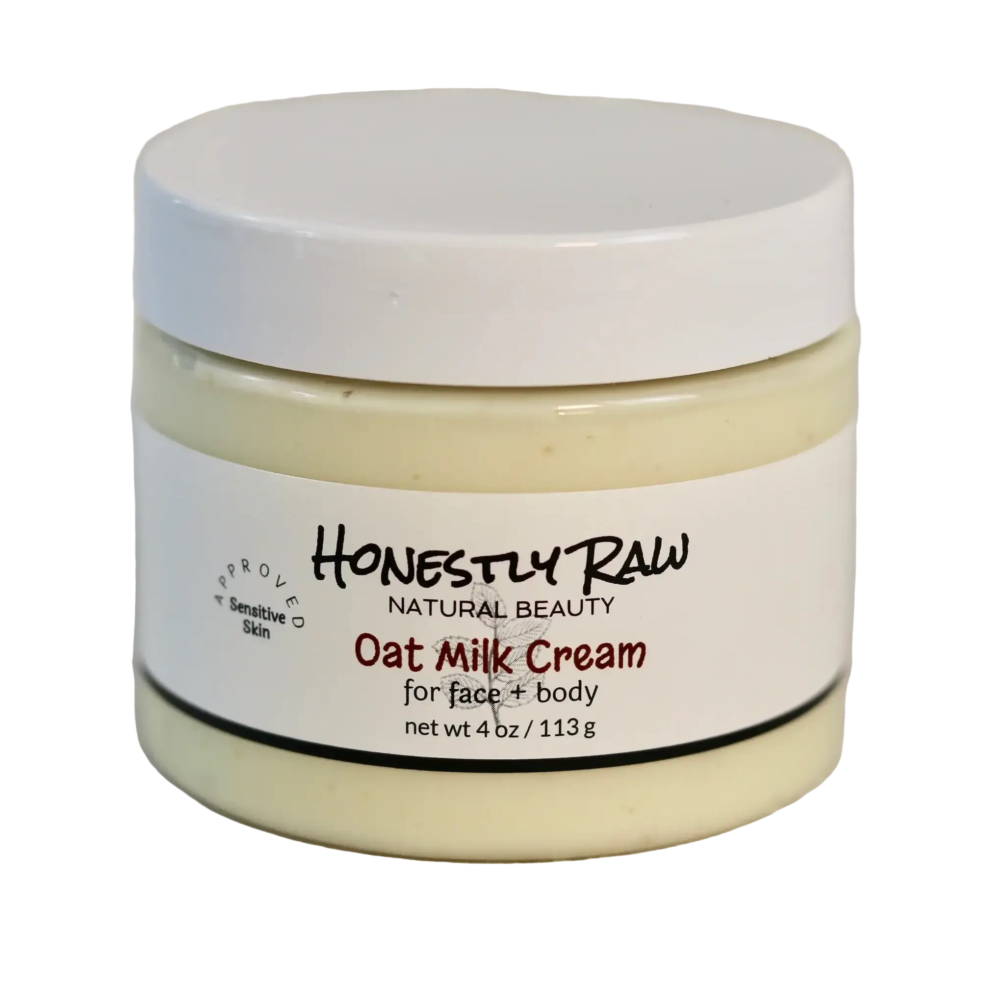 Honestly Raw Beauty Oat Milk Cream