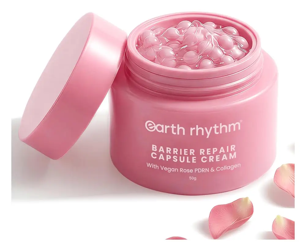 Earth Rhythm Rose PDRN Collagen Barrier Repair Capsule Cream