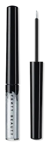 Fenty Beauty Glitty Lid Shimmer Liquid Eyeliner Chrome At Me