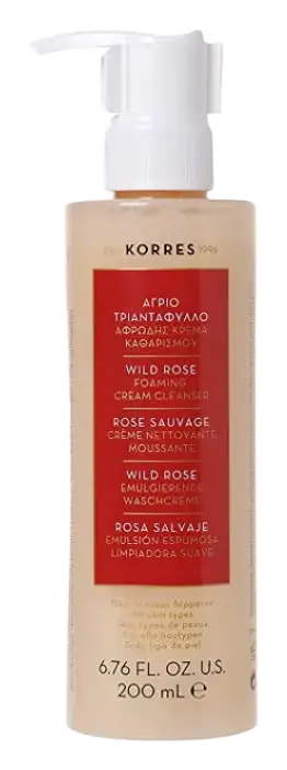 KORRES Wild Rose Vitamin C Cream Cleanser