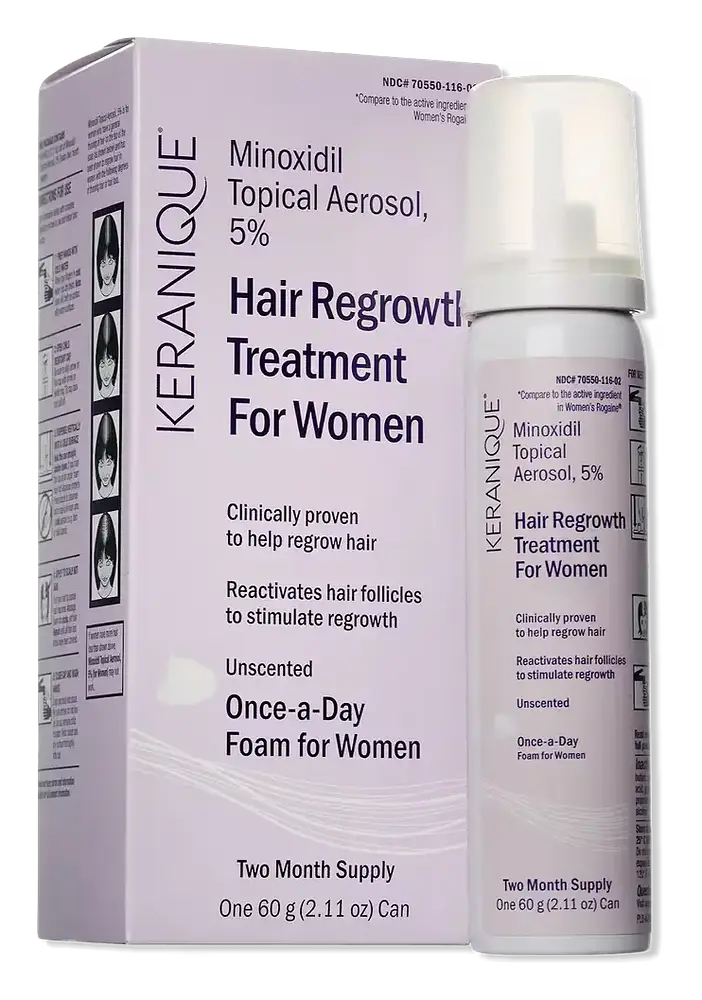 Keranique Hair Regrowth Treatment For Women Minoxidil 5%