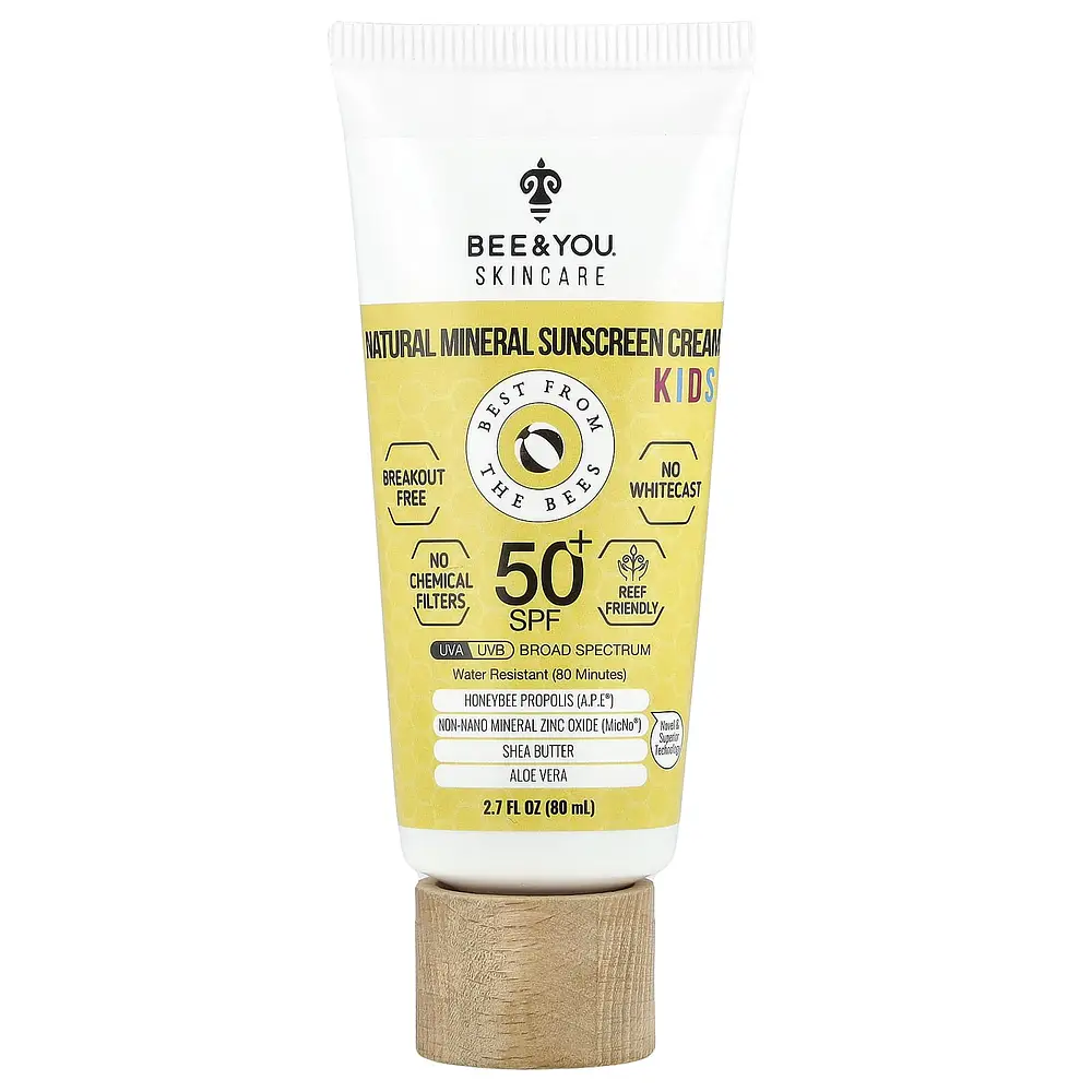 Bee&You Natural Mineral Sunscreen Cream For Kids SPF 50+