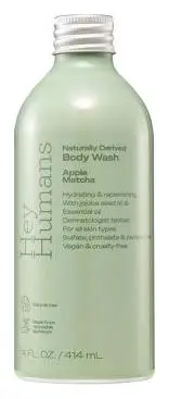 Hey Humans Naturally Derived Body Wash Apple Matcha