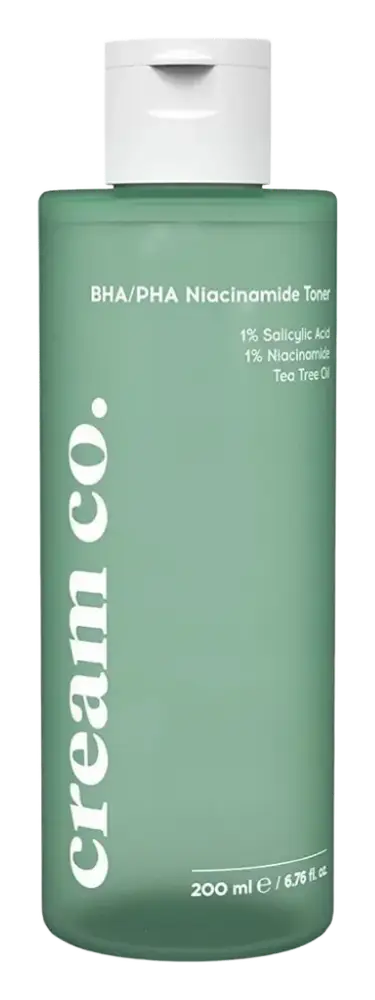 Cream Co. BHA/PHA Niacinamide Toner