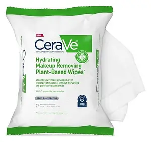 CeraVe Hydrating Makeup Removing Plant-Based Wipes