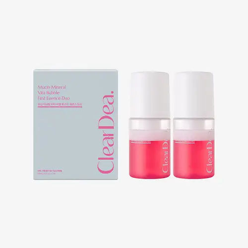Clear Dea Mucin Mineral Vita Bubble First Essence Duo