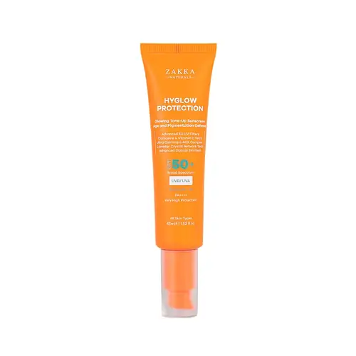 Zakka Naturals Hyglow Protection Glowing Tone-Up Sunscreen SPF 50+