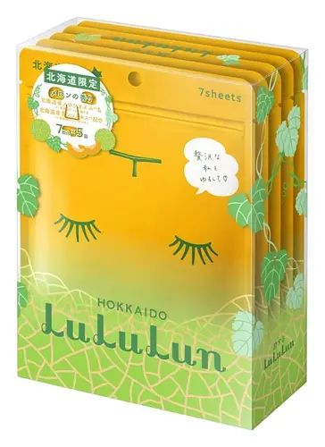 Lululun Travel Sheet Mask Hokkaido Melon
