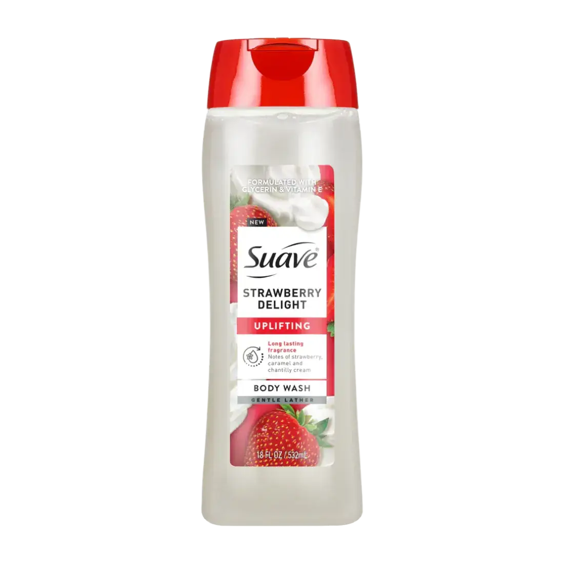 Suave Body Wash Strawberry Delight Uplifting