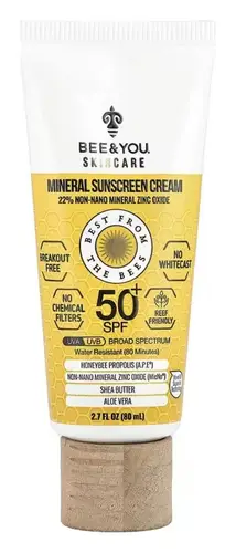Bee&You Mineral Sunscreen Cream SPF 50+