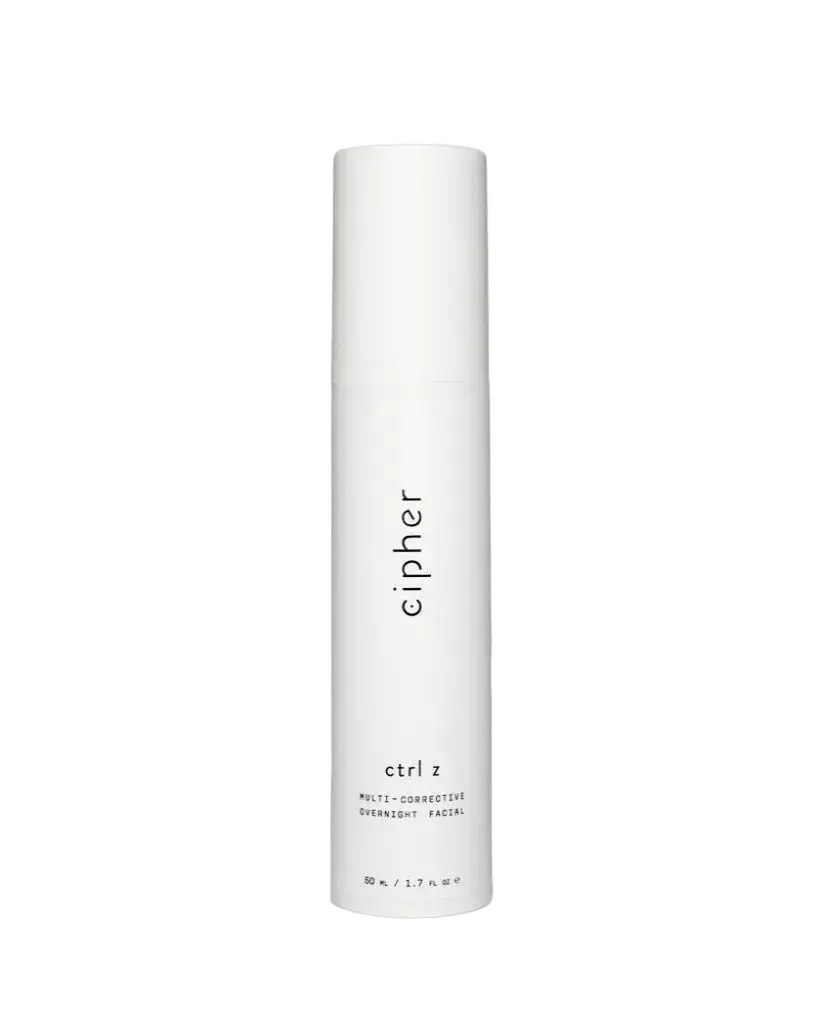 Cipher Skincare Ctrl Z Multi-Corrective Overnight Facial