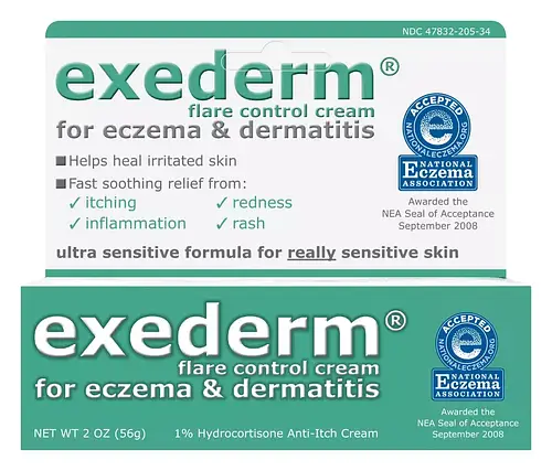 Exederm Flare Control Cream For Eczema & Dermatitis