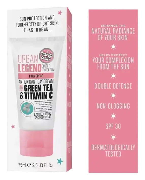Soap & Glory Urban Legend Double Protection Antioxidant Day Cream Daily SPF 30