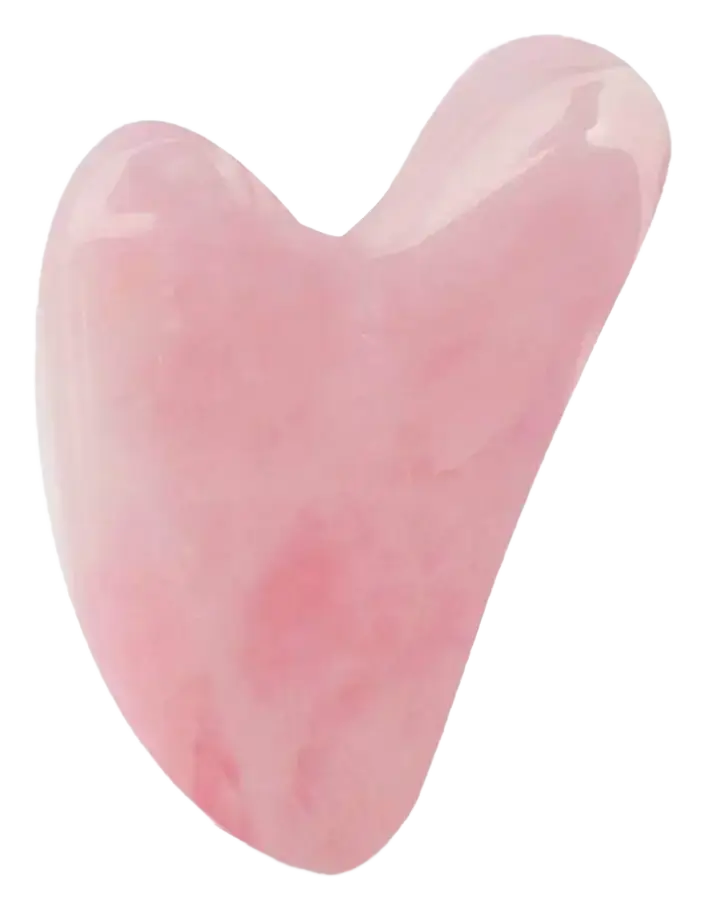 Deayoka Rose Quartz Gua Sha