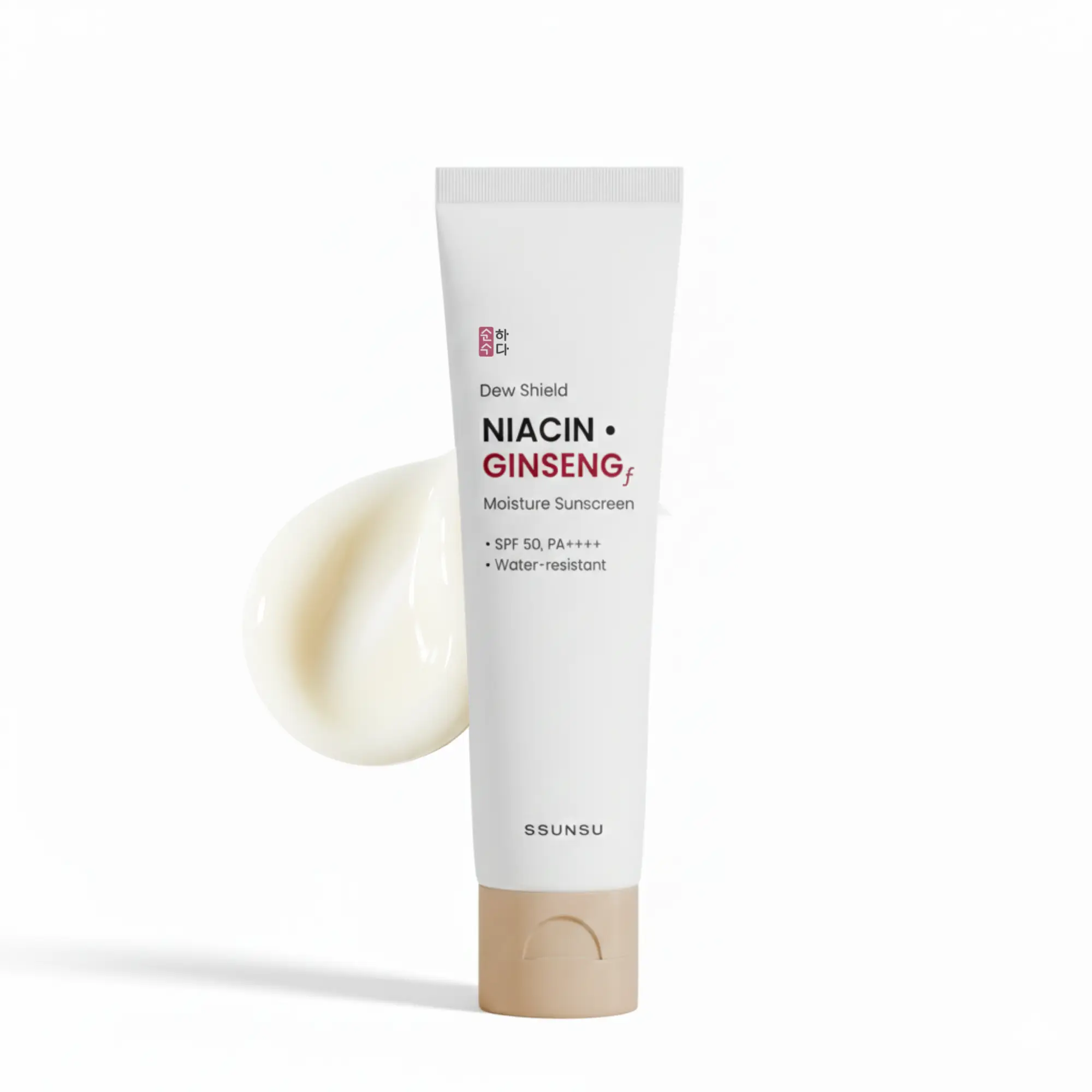 Ssunsu Niacin Ginseng Moisture Sunscreen SPF 50