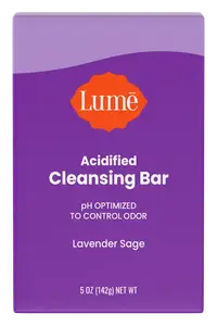 Lume Acidified Cleansing Bar Lavender Sage