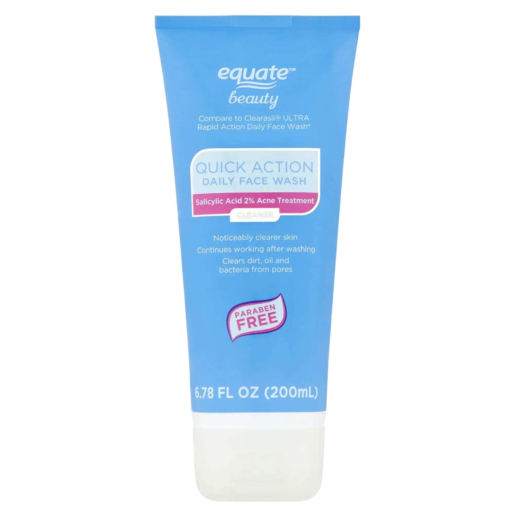 Equate Quick Action Daily Face Wash