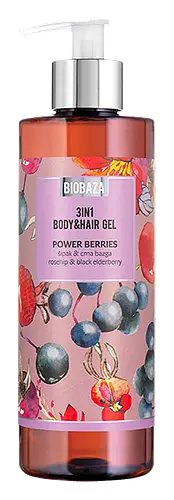 Biobaza 3in1 Shower Gel Power Berries