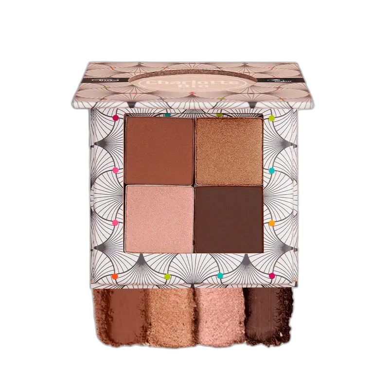 Charlotte Bio Bio 4 Eyeshadow Palette Nude Brown