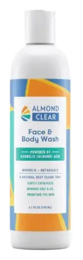 Almond Clear Face & Body Wash