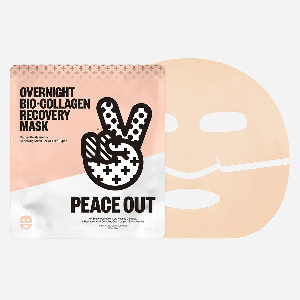 Peace Out Overnight Bio-Collagen Recovery Mask