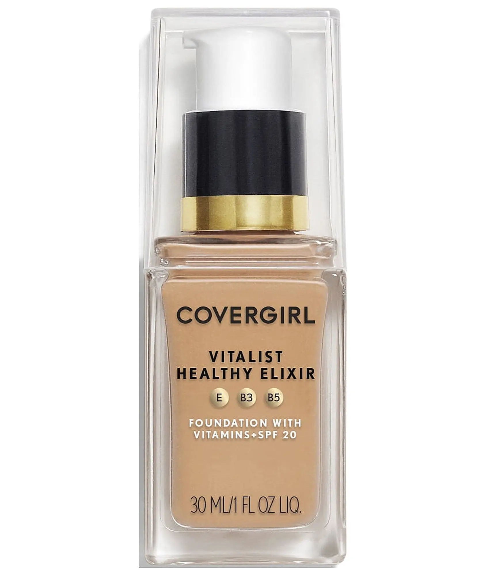 Covergirl Vitalist Healthy Elixir Foundation 745 Warm Beige