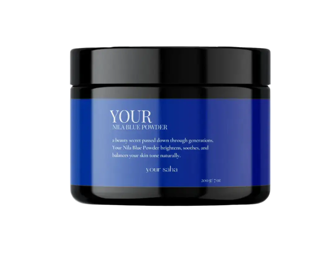 Your Saha Your Nila Blue Powder