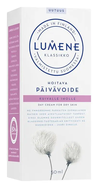 Lumene Klassikko Hoitava Päivävoide - Kuivalle Iholle
