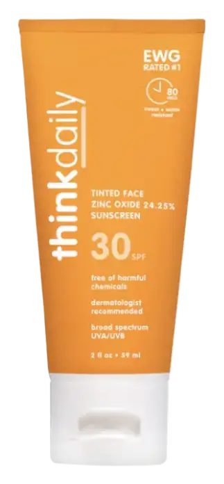 Think Sun Everyday Face Sunscreen SPF 30 Naturally Tinted