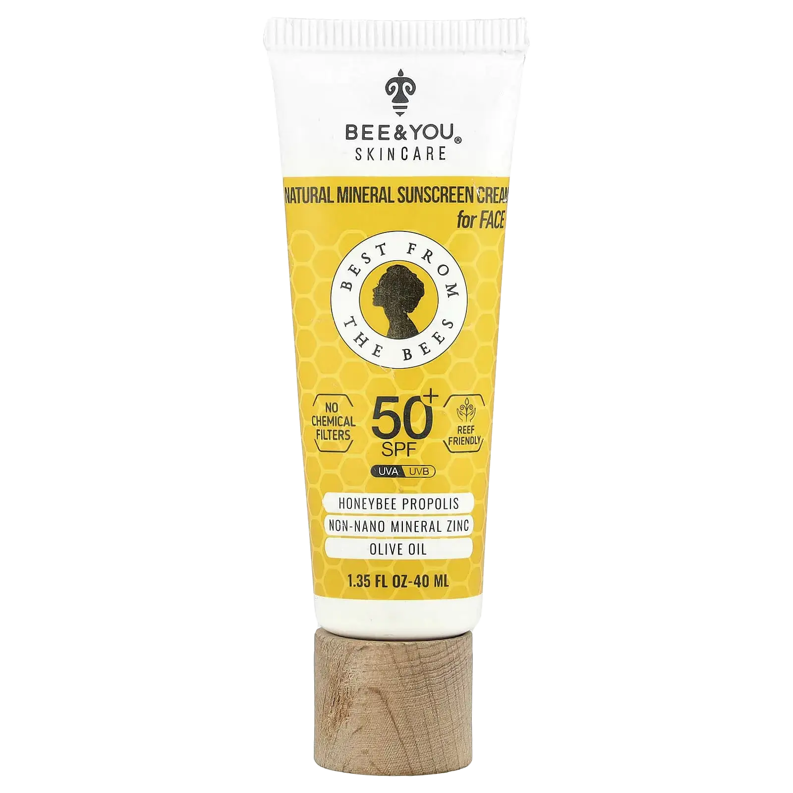 Bee&You Natural Mineral Sunscreen Cream For Face SPF 50+