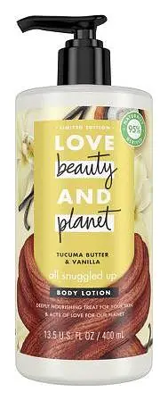 Love Beauty and Planet Tucuma Butter & Vanilla Body Lotion
