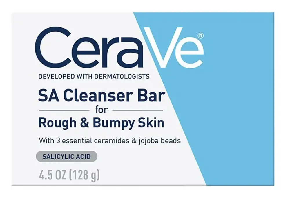 CeraVe SA Cleanser Bar for Rough & Bumpy Skin